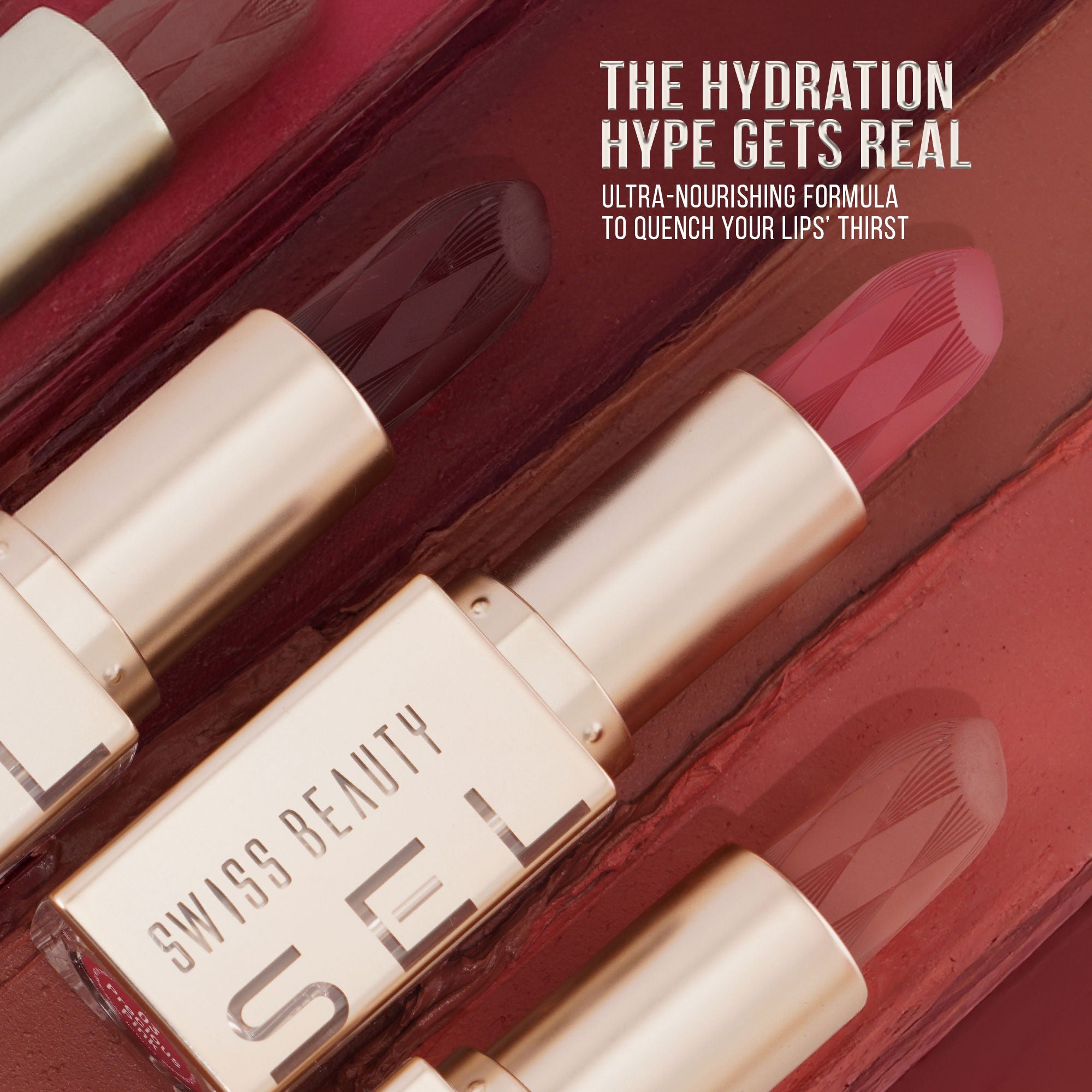 Swiss Beauty Select Creme Touch Hydrating Lipstick - 4 Perky Peach - Distacart
