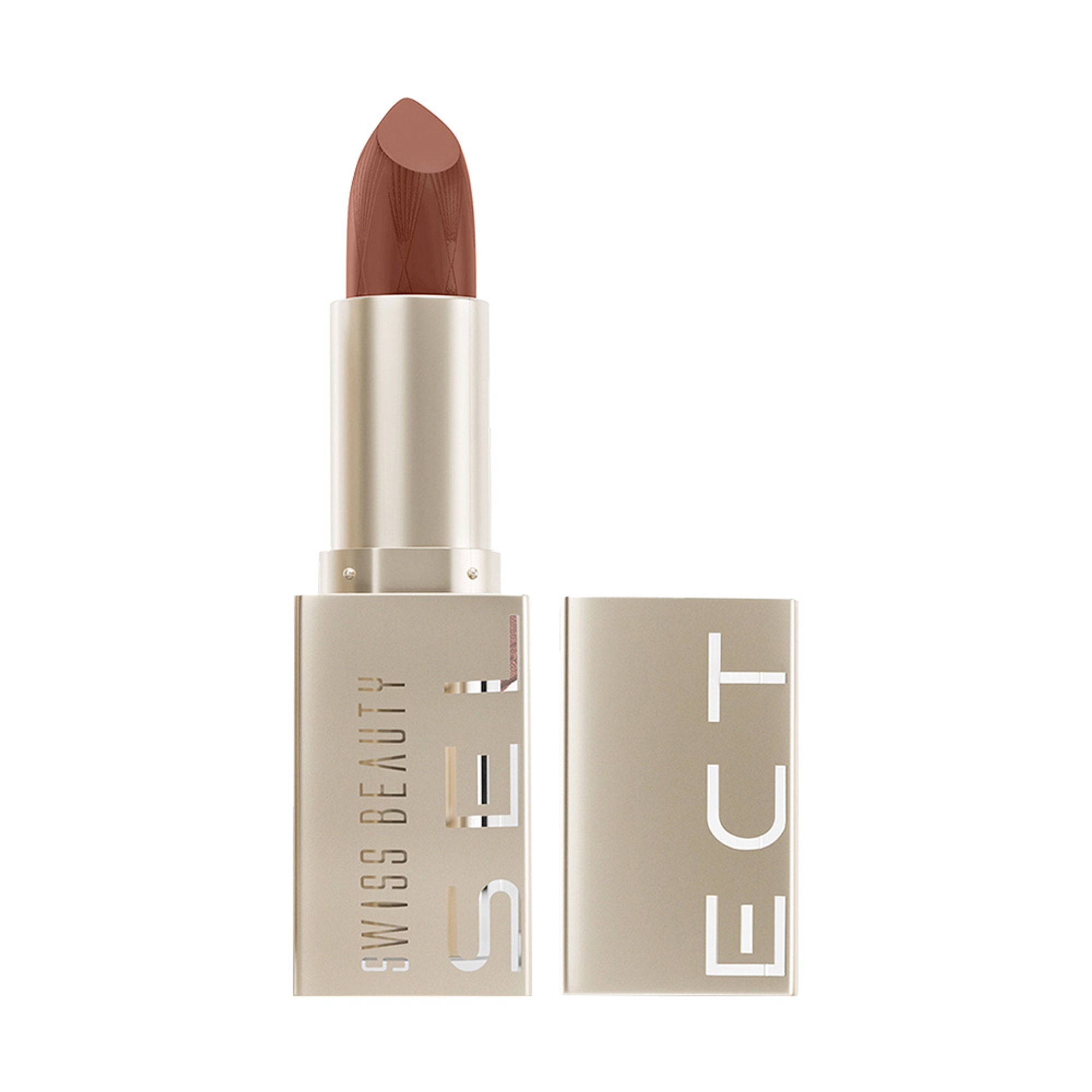 Swiss Beauty Select Creme Touch Hydrating Lipstick - 7 Noble Nude - Distacart