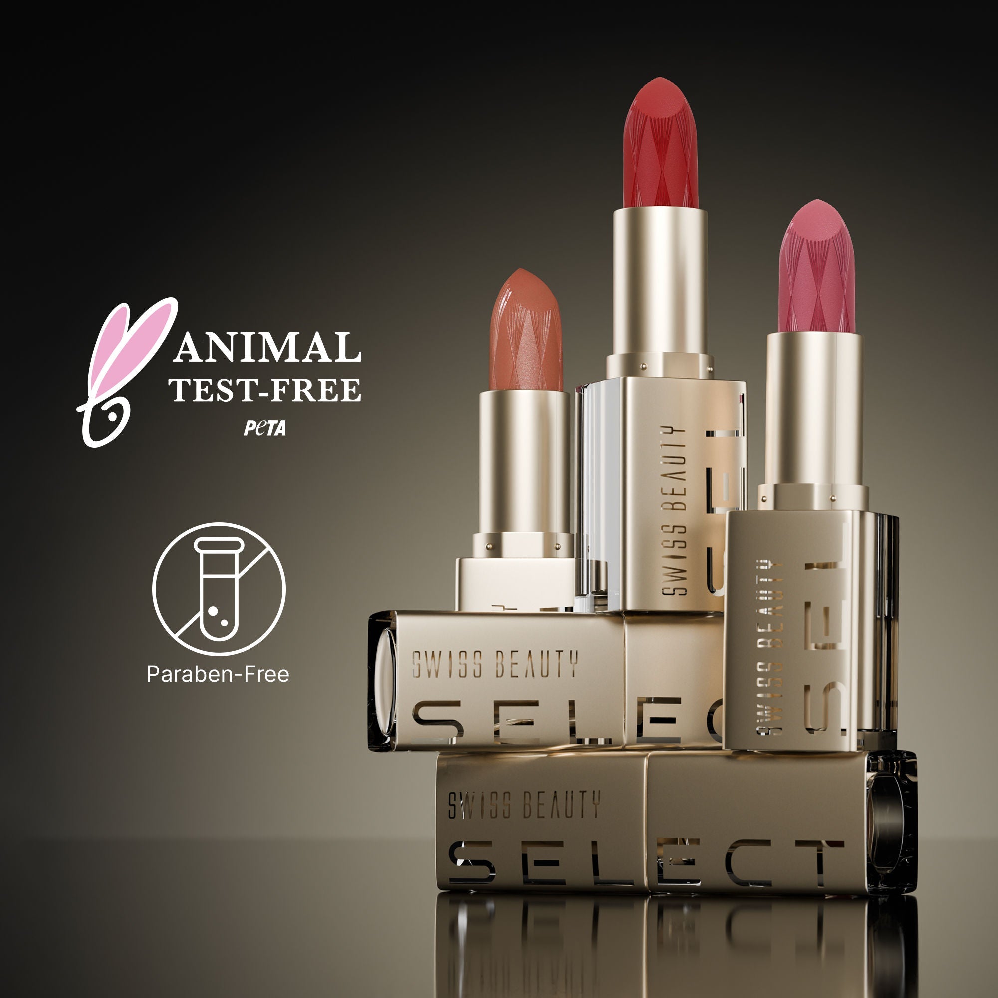 Swiss Beauty Select Creme Touch Hydrating Lipstick - 8 Passionate Pink - Distacart