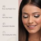 Swiss Beauty Metallic Liquid Eyeshadow - 02 Diamond Dust - Distacart