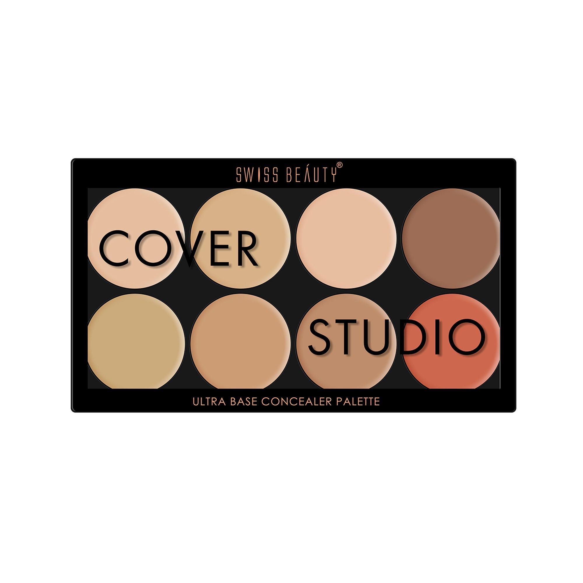 Swiss Beauty Cover Studio Ultra Base Concealer Palette - 1 - Distacart