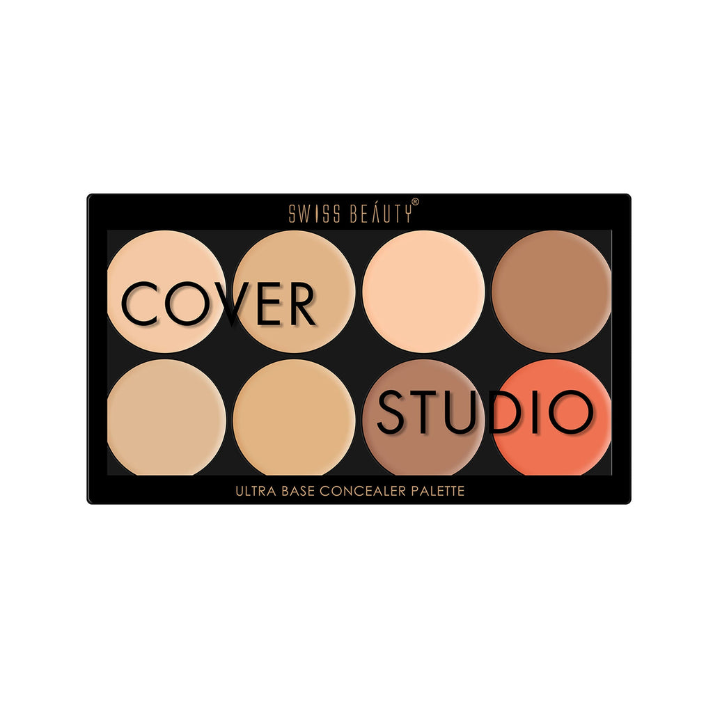 Swiss Beauty Cover Studio Ultra Base Concealer Palette - 2 - Distacart
