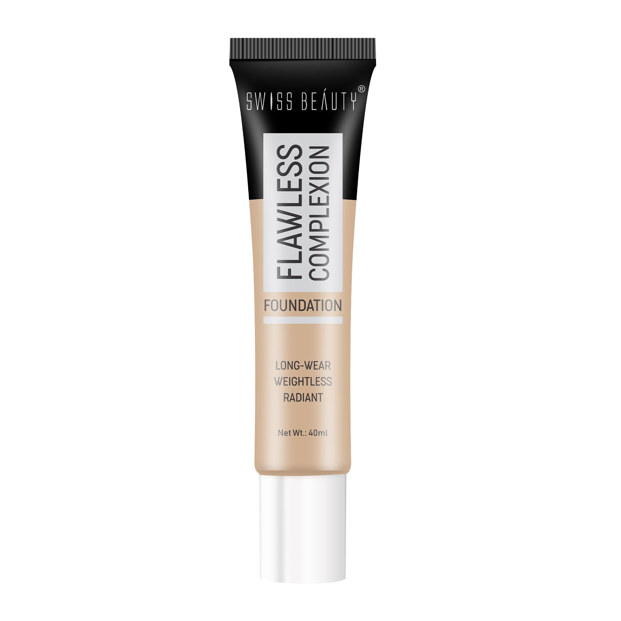 Swiss Beauty Flawless Complexion Foundation - 3 Beige Natural - Distacart