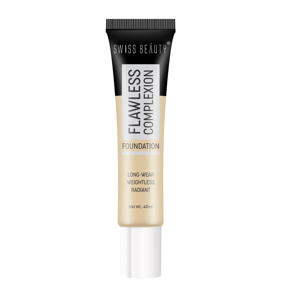 Swiss Beauty Flawless Complexion Foundation - 5 Pale Medium - Distacart