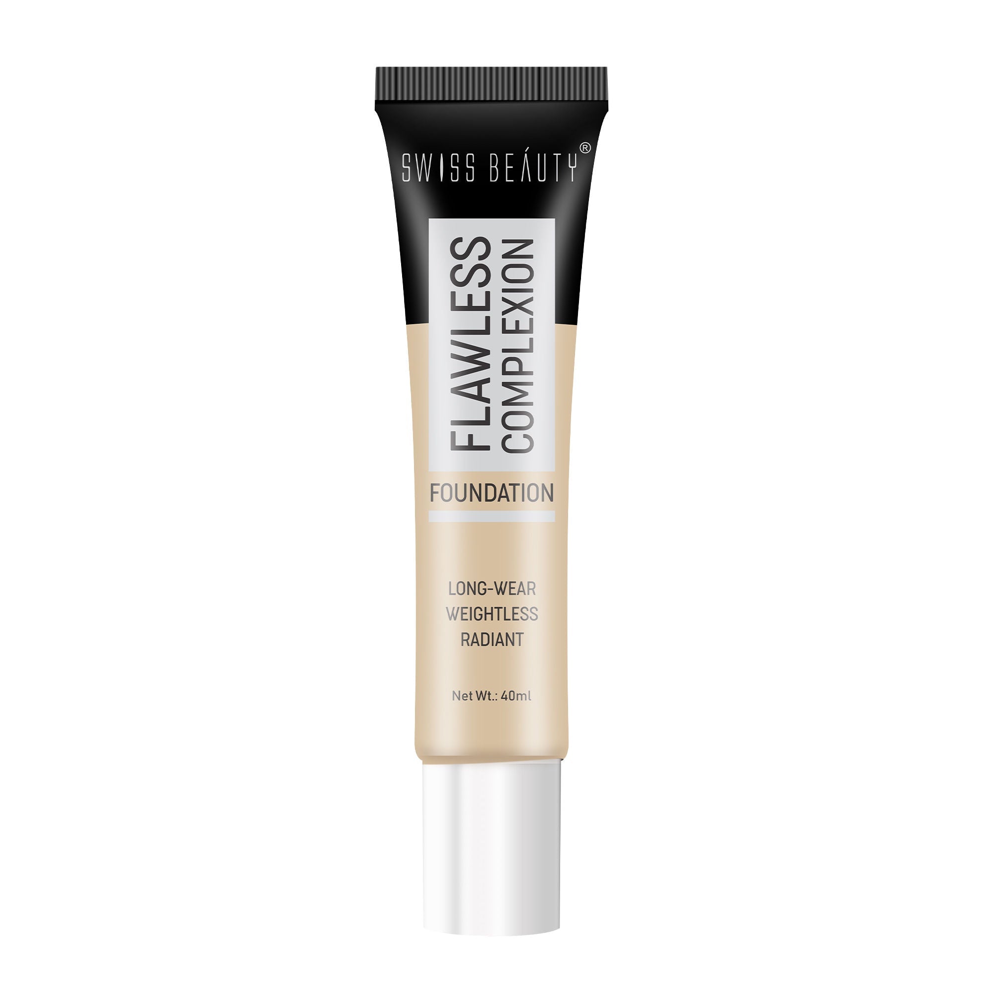 Swiss Beauty Flawless Complexion Foundation - 6 Beige Sand - Distacart
