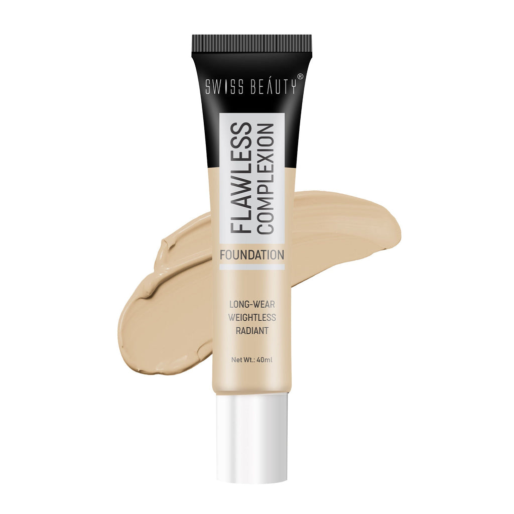Swiss Beauty Flawless Complexion Foundation - 6 Beige Sand