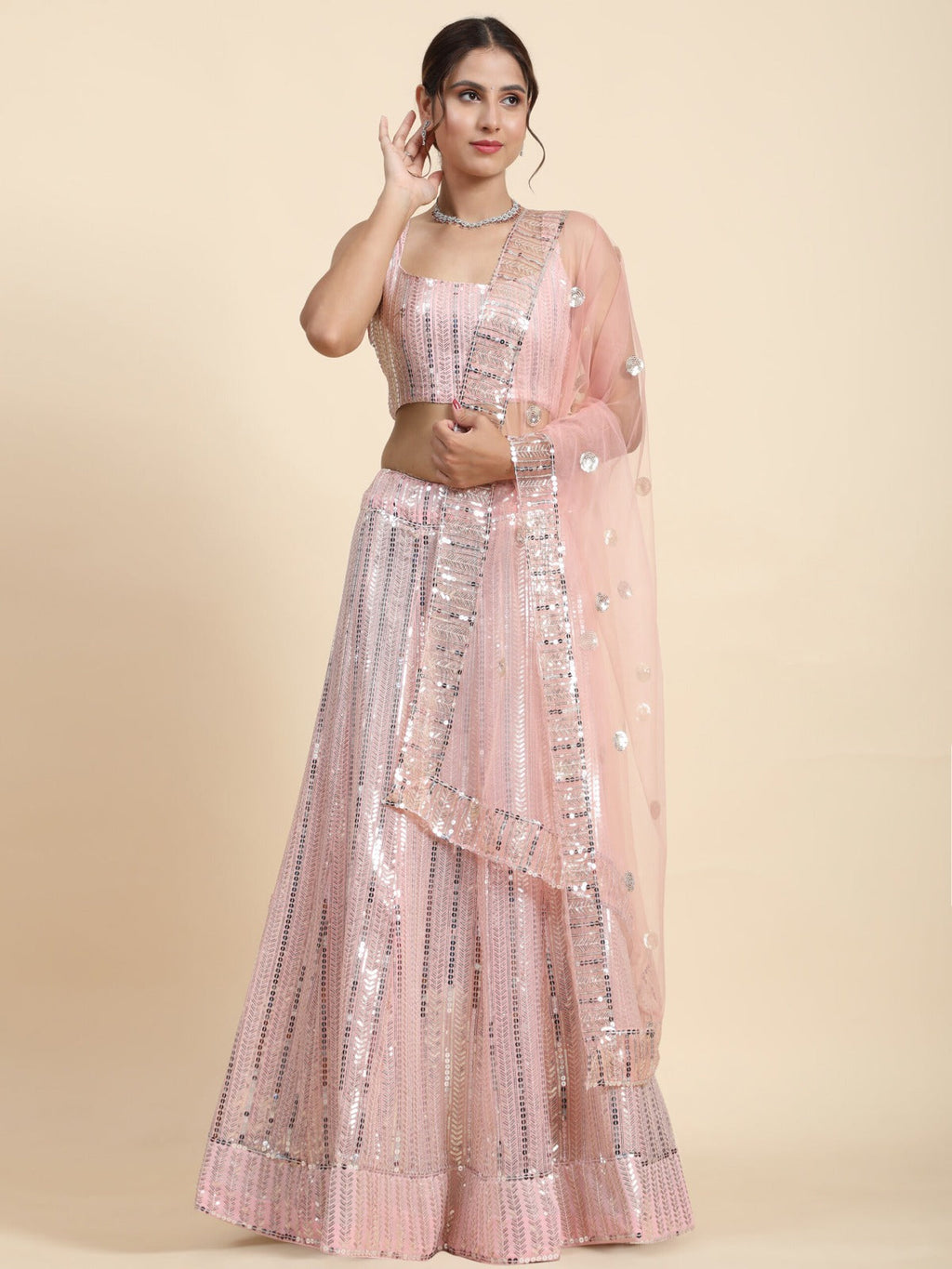 Lehenga Mart Glamorous Designer Lehenga Choli for Bridal and Bridesmaids Wedding Wear Choli