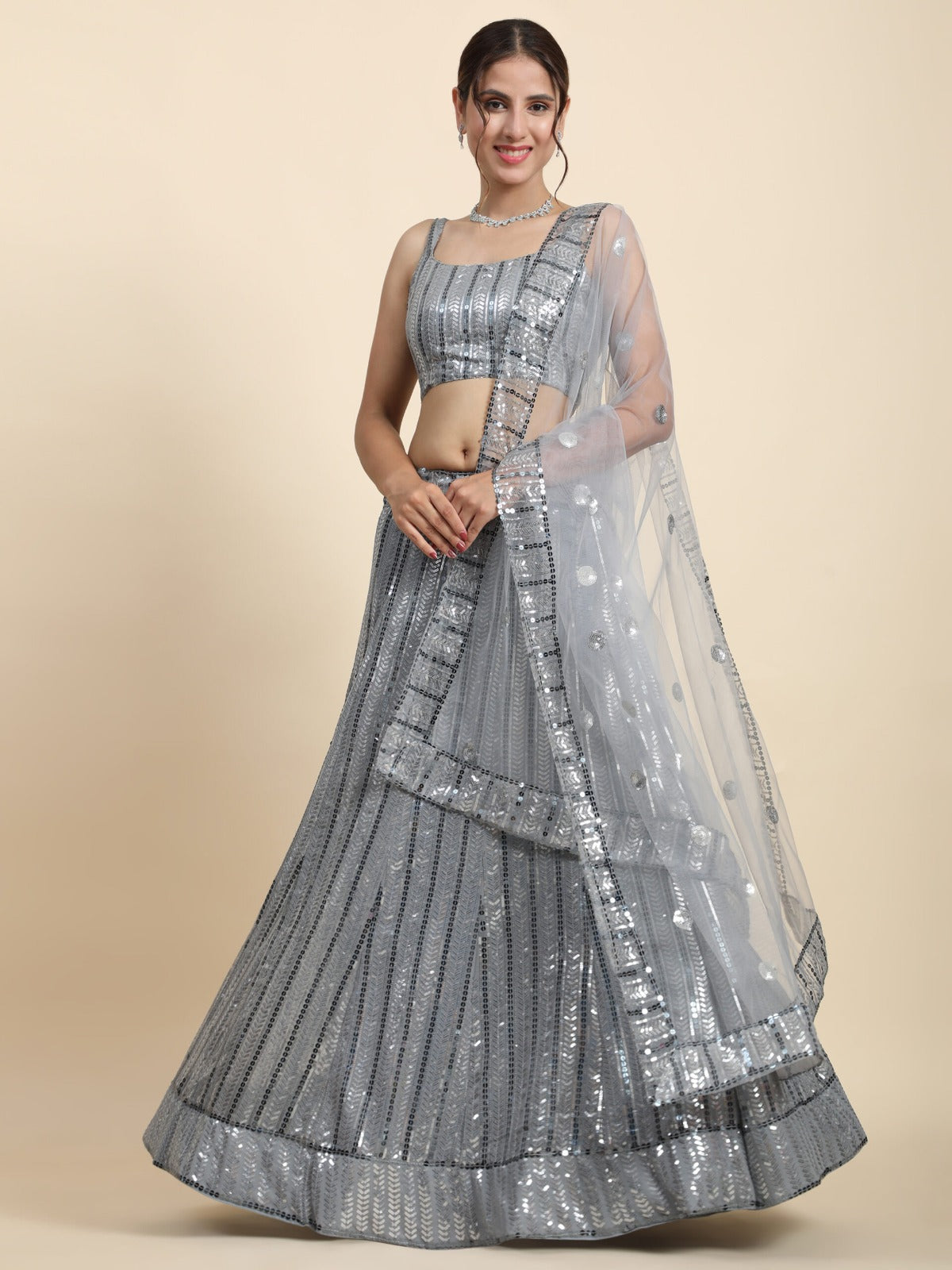 Lehenga Mart Glamorous Designer Lehenga Choli for Bridal and Bridesmaids Wedding Wear Choli