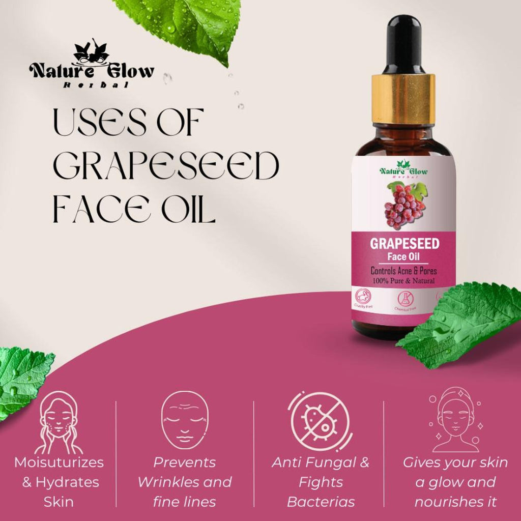 Nature Glow Herbal Grapeseed Facial Oil