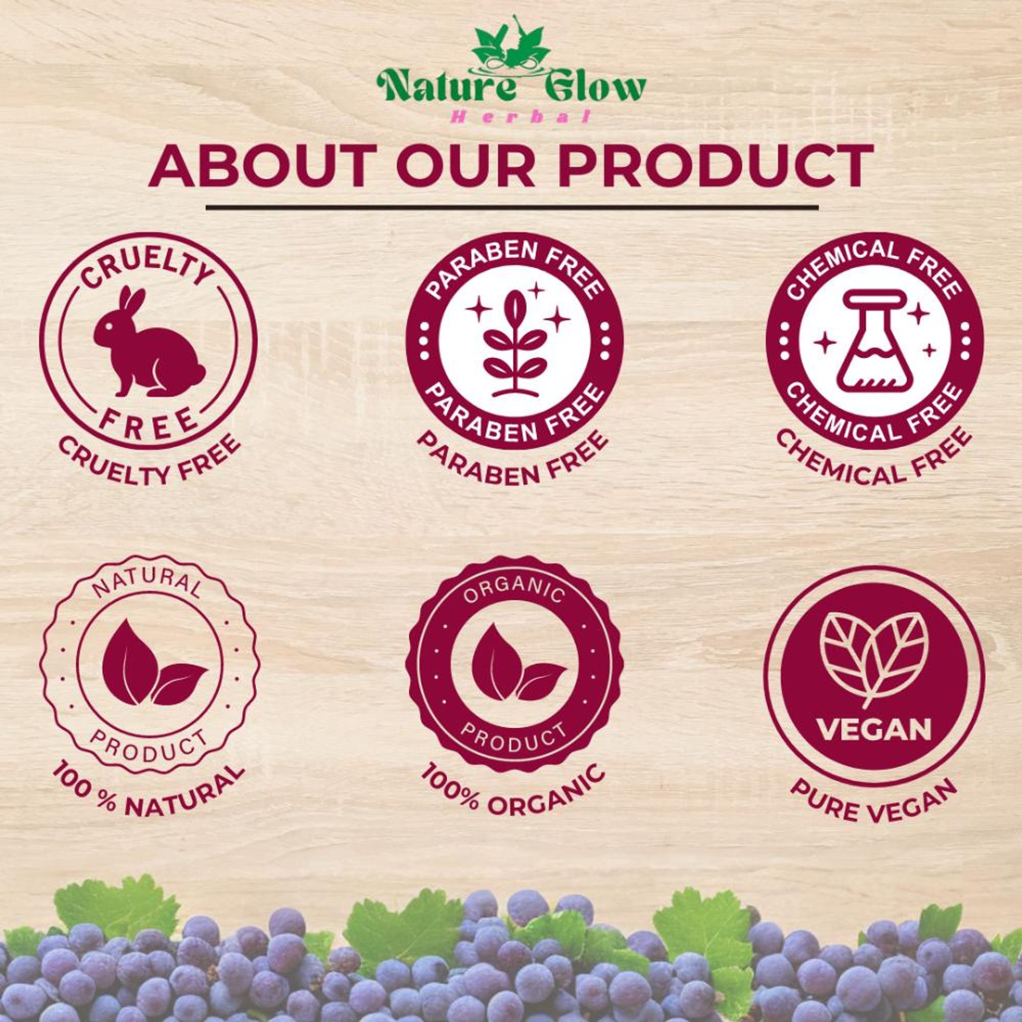 Nature Glow Herbal Grapeseed Facial Oil
