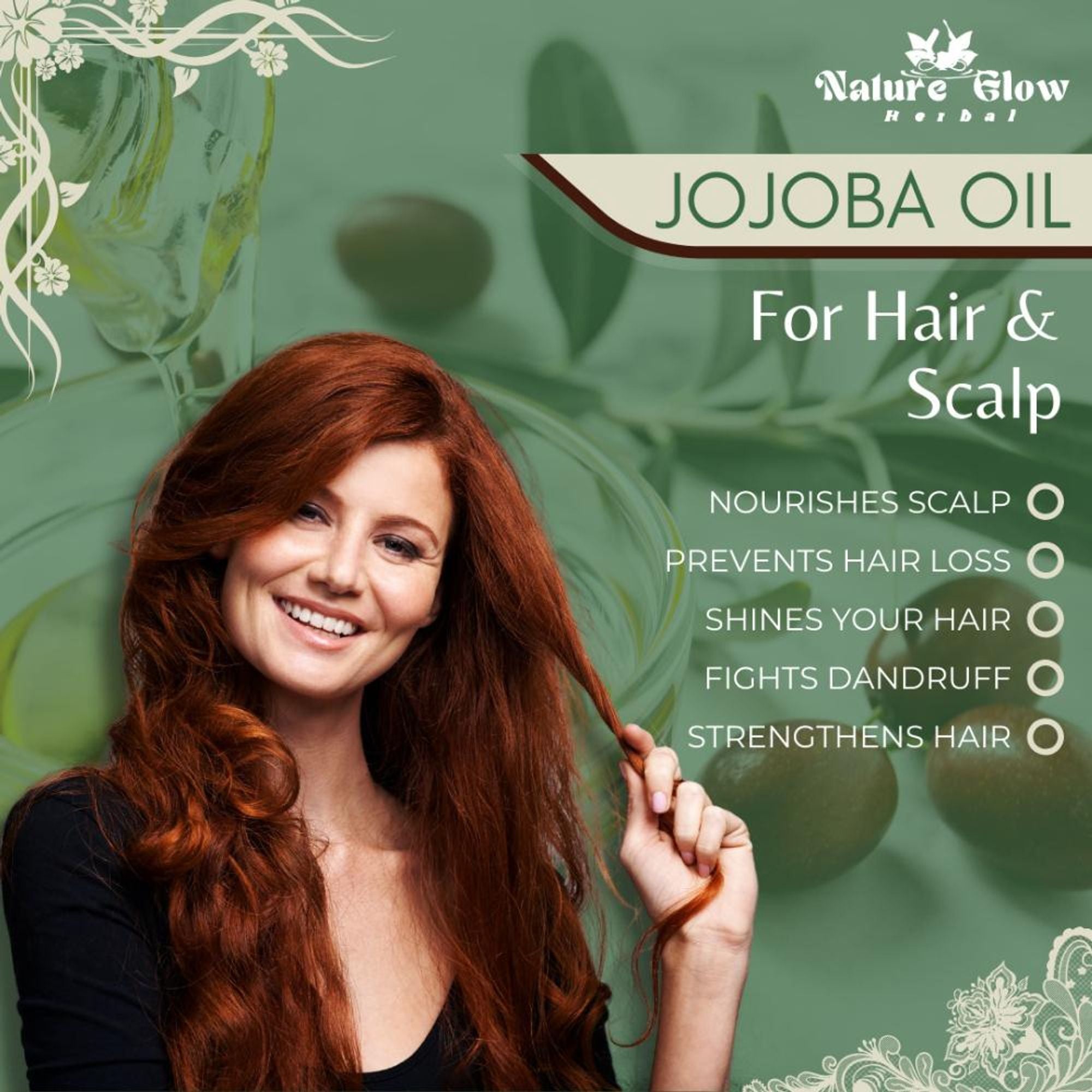 Nature Glow Herbal Jojoba Facial Oil