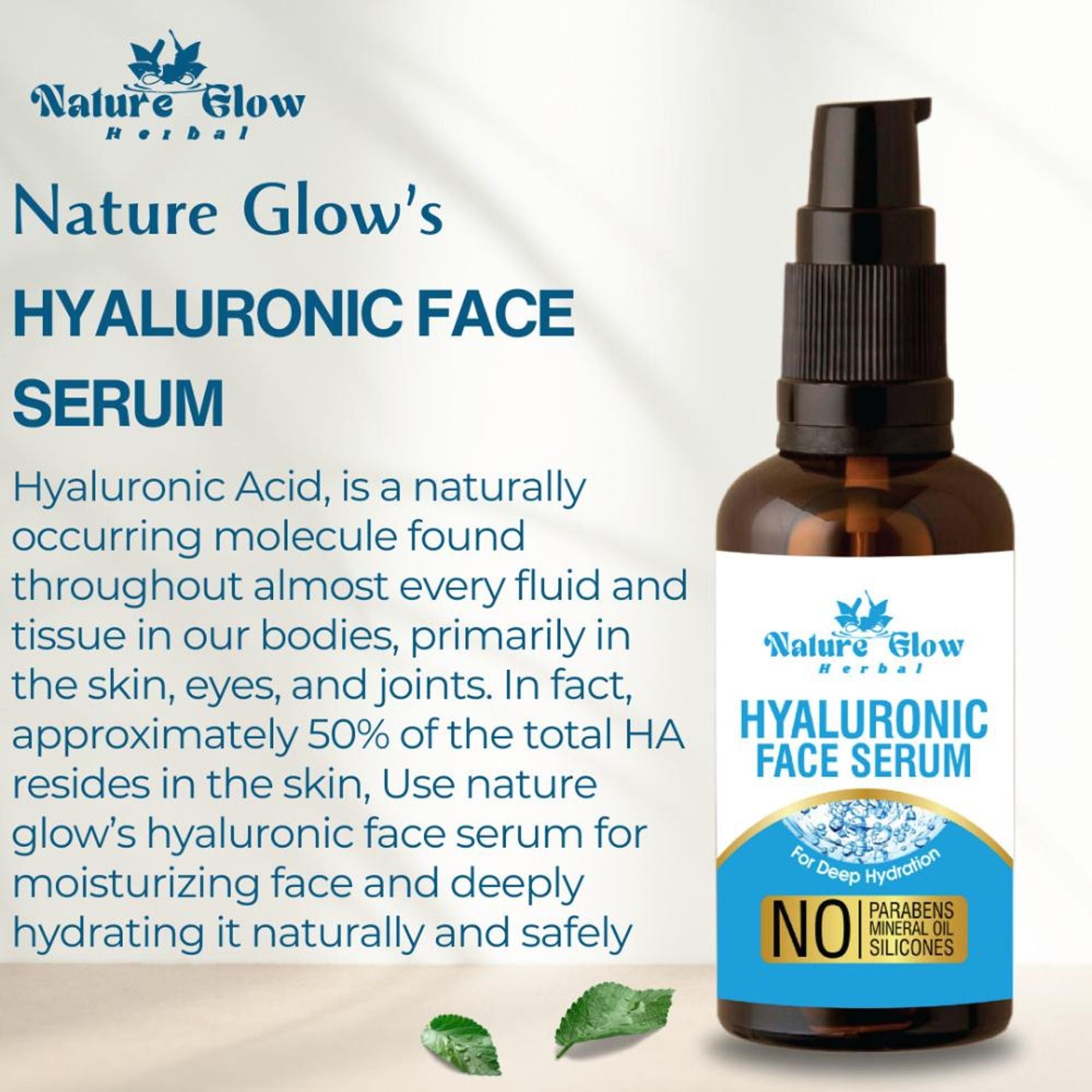 Nature Glow Herbal Hyaluronic Serum
