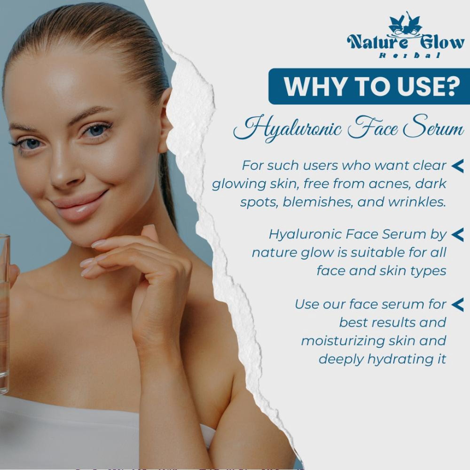 Nature Glow Herbal Hyaluronic Serum