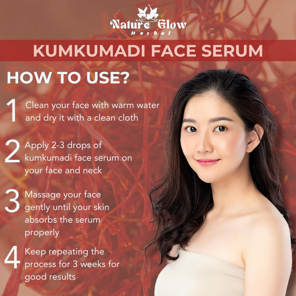 Nature Glow Herbal Glow Kumkumadi Face Serum