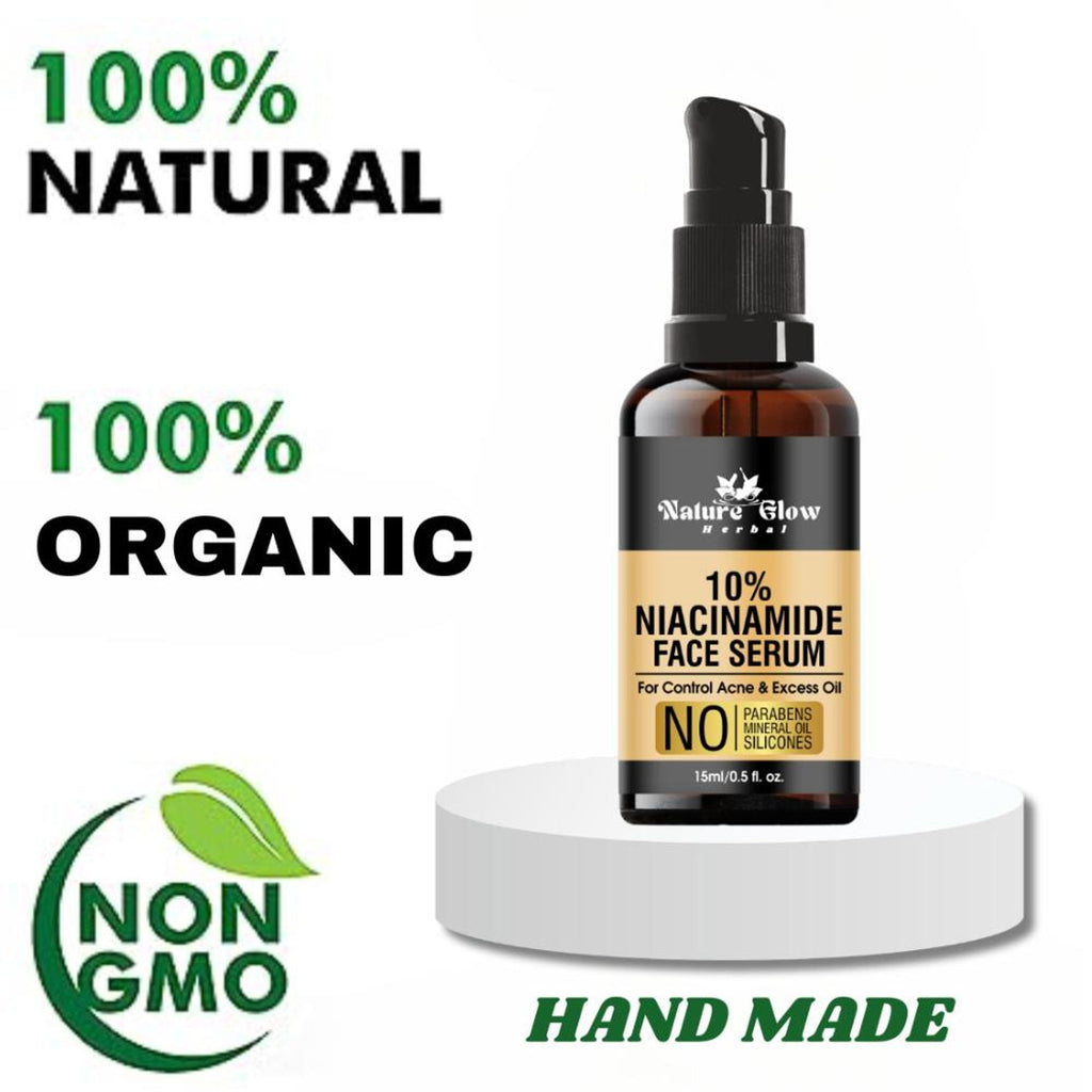 Nature Glow Herbal 10% Niacinamide Face Serum