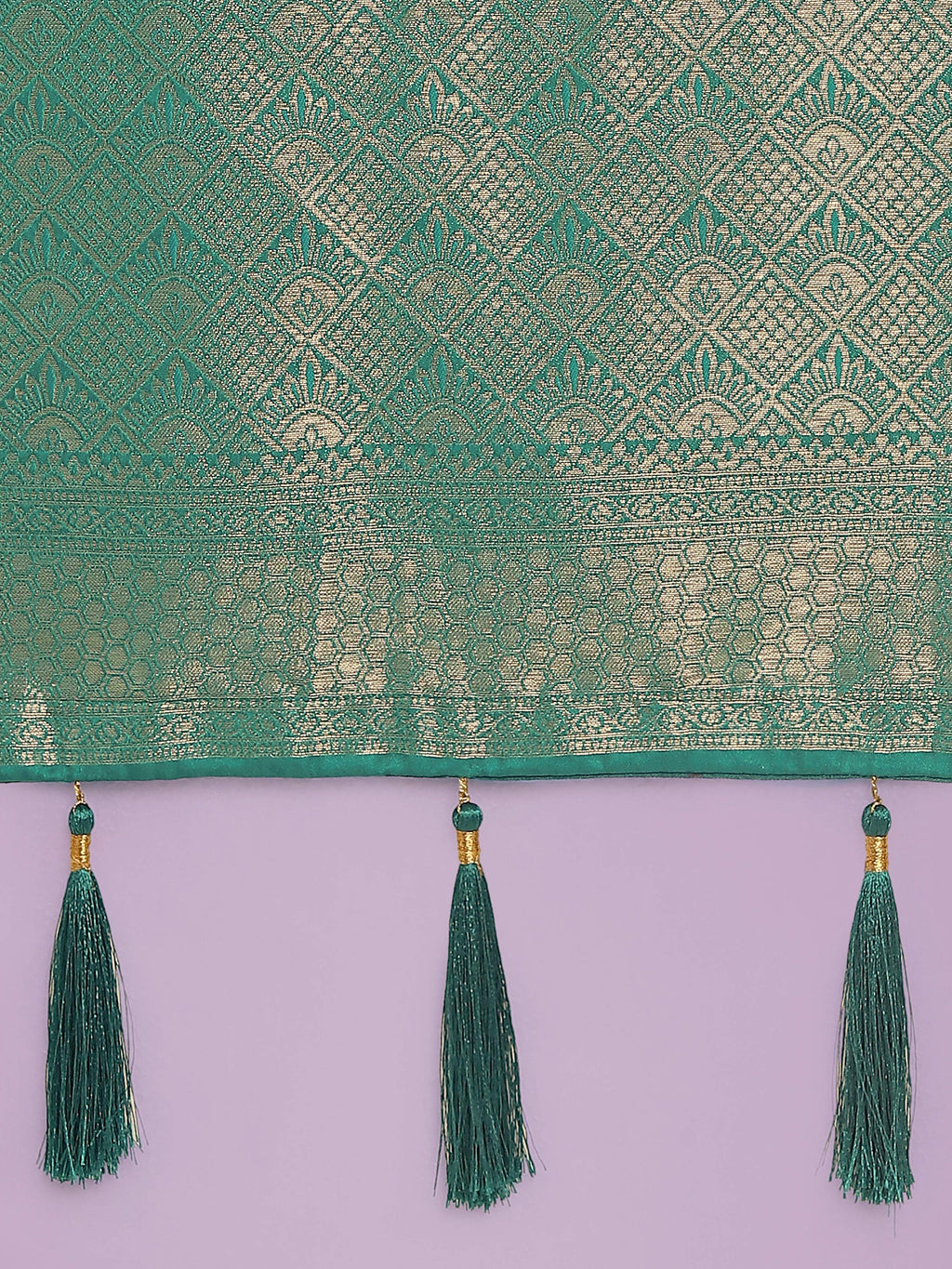 Monjolika Fashion Flattering Turquoise Banarasi Satin Silk Zari Weaving Work Designer Saree - Distacart