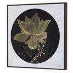 Tehzeeb Creations Golden Embossed Wall Painting