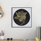 Tehzeeb Creations Golden Embossed Wall Painting