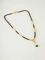 NVR Women Black Gold Plated Mangalsutra - Distacart