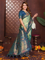 Anaita Banarasi Tissue Silk Saree - Distacart