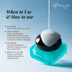 Aflairza Hydrawave Water-Based Face Moisturizer for Deep Hydration For All Skin Types