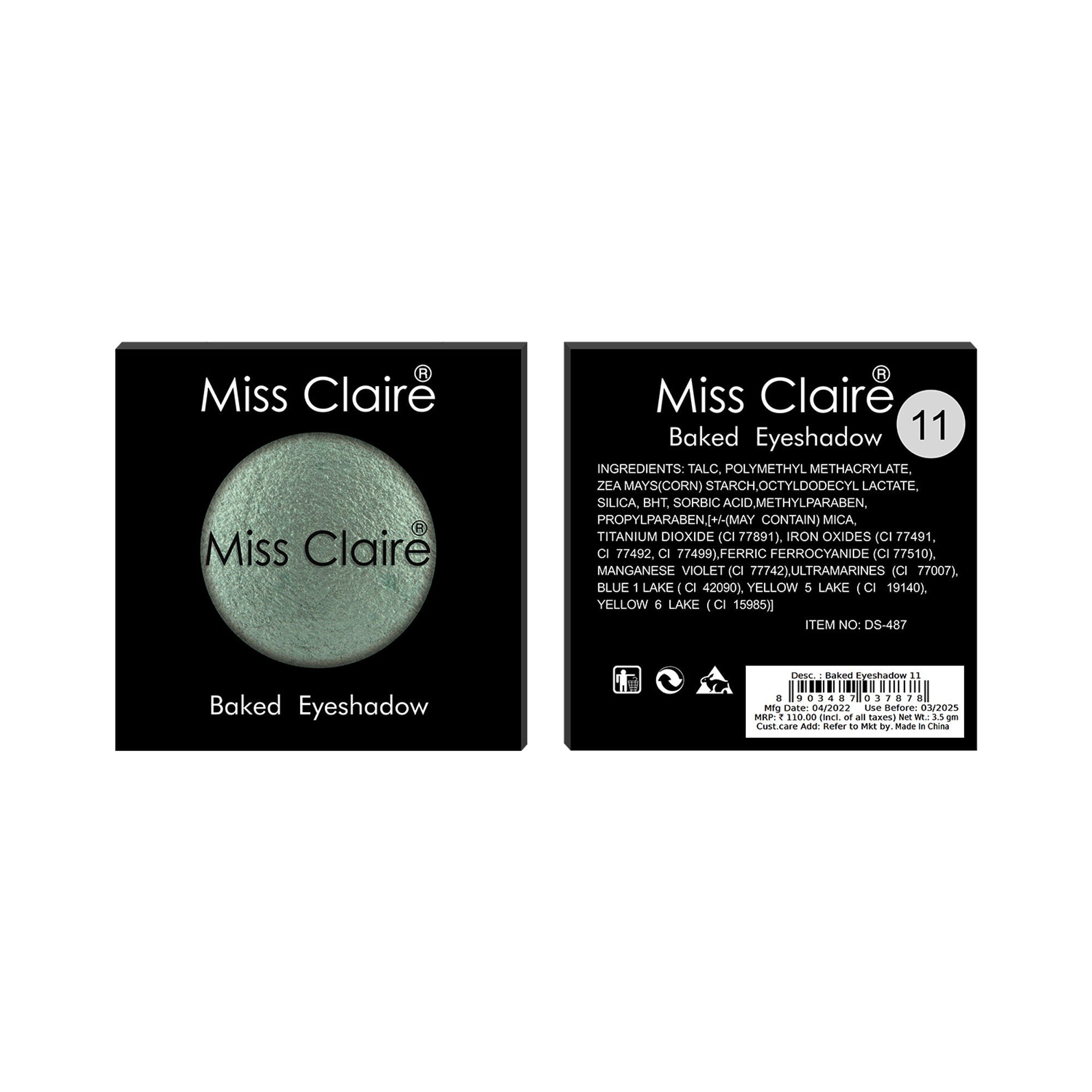 Miss Claire Baked Eyeshadow - 11