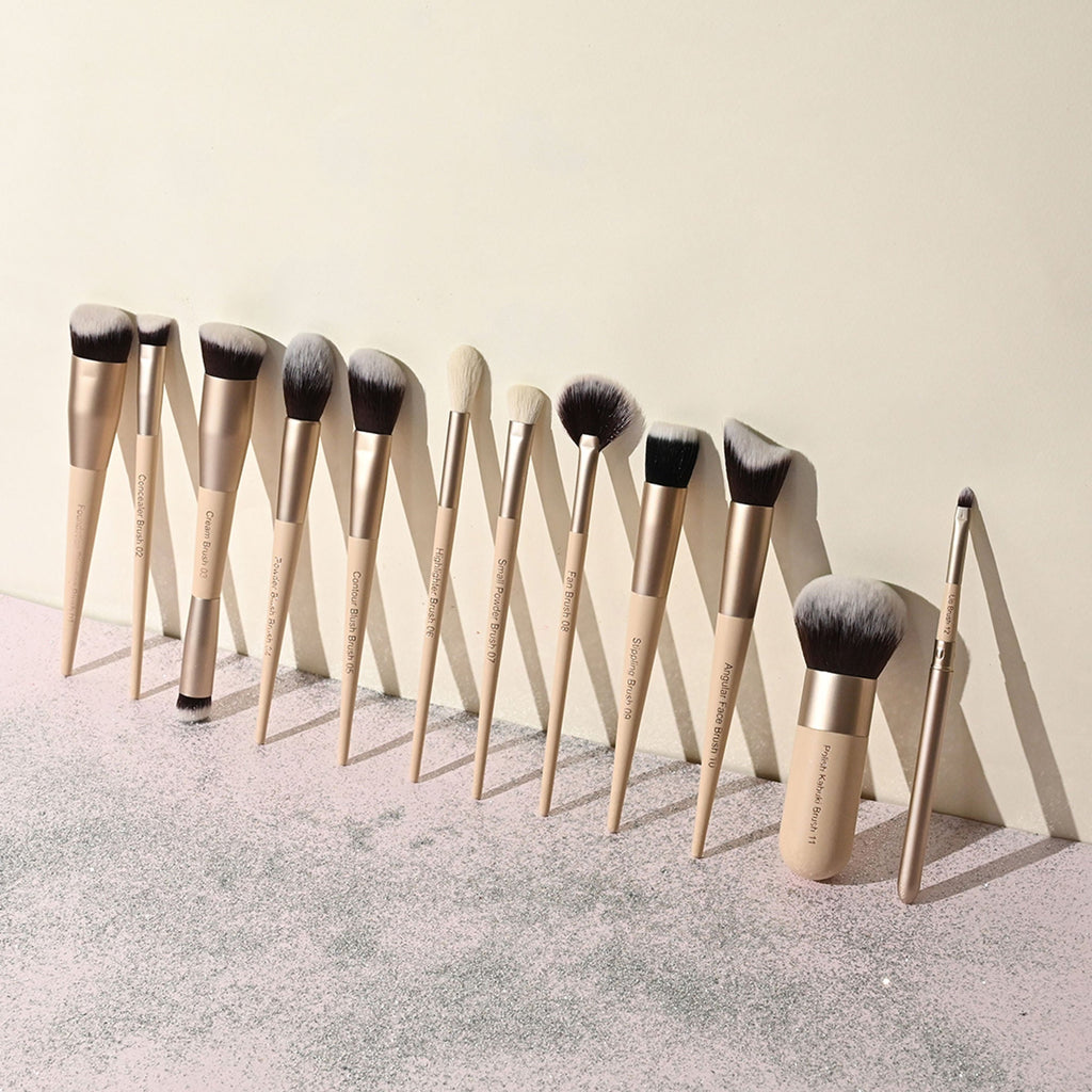 Milagro Beauty Face The Makeup Brush Collection (Set Of 12 )