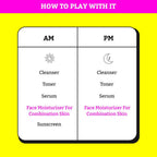 Chemist At Play Combination Skin Face Moisturizer For Hydrate, Protect and Improve Skin Texture