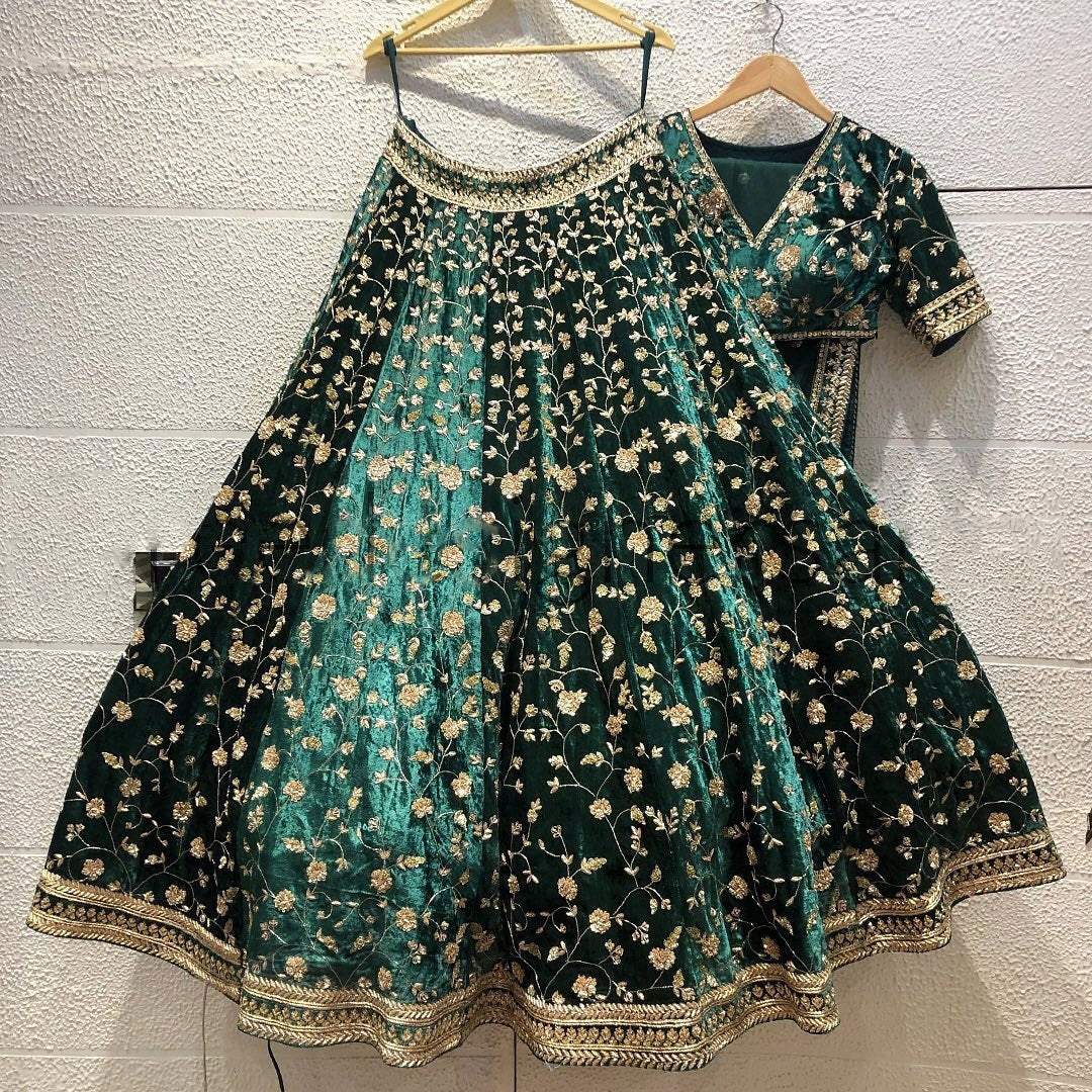 Lehenga Mart Glamorous Designer Lehenga Choli for Bridal and Bridesmaids Wedding Wear Choli
