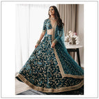 Lehenga Mart Glamorous Designer Lehenga Choli for Bridal and Bridesmaids Wedding Wear Choli