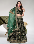 Lehenga Mart Glamorous Designer Lehenga Choli for Bridal and Bridesmaids Wedding Wear Choli