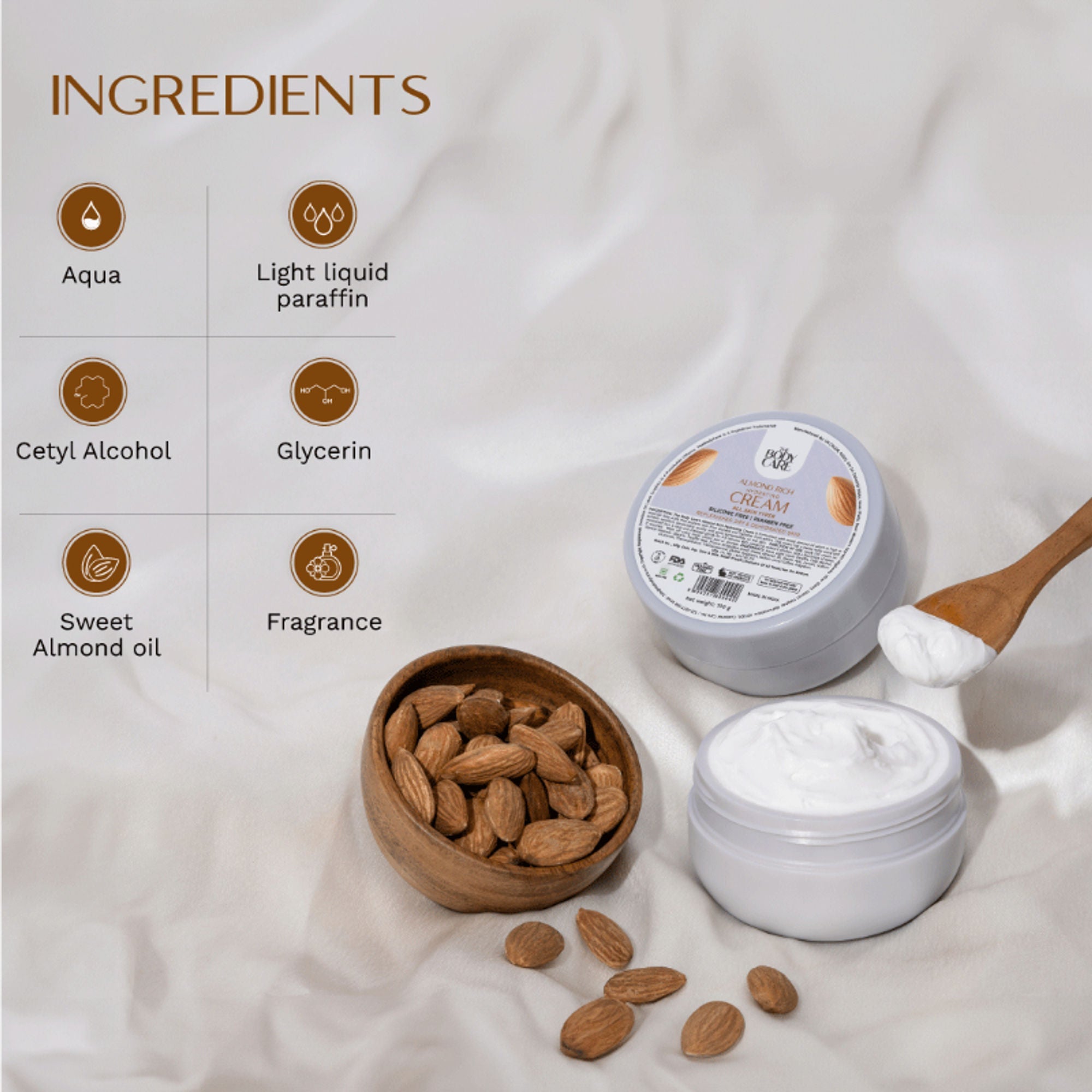 The Body Care Almond Cream