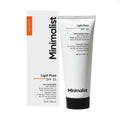 Minimalist Light Fluid Face Sunscreen with SPF 50 PA++++ - Lightweight, Water & Sweat Resistant - Distacart