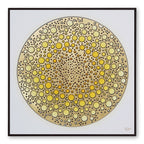 Tehzeeb Creations Golden Embossed Wall Painting