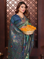 Anaita Banarasi Tissue Silk Saree - Distacart