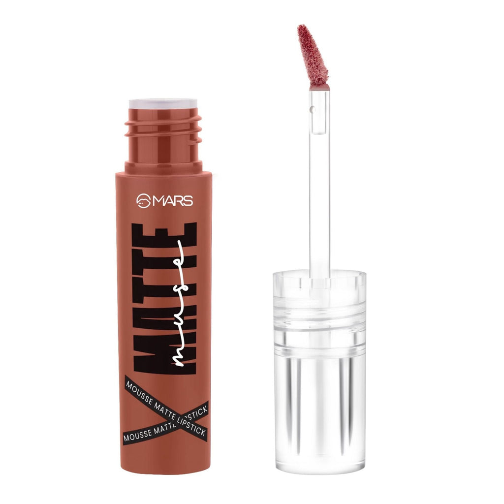 MARS Cosmetics Matte Muse Mousse Lipstick - 16 Chick Beauty - Distacart