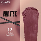 MARS Cosmetics Matte Muse Mousse Lipstick - 17 Glam Goddess