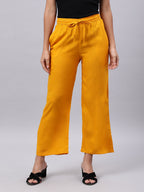 Souchii Yellow Liva Ethnic Palazzos - Distacart