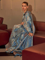 Saree Mall Woven Design Zari Silk Blend Kanjeevaram Sarees - Distacart