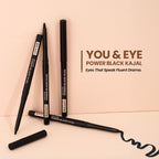 Swiss Beauty You & Eye Power ,24 Hours Stay ,Waterproof & Smudge-Proof Kajal With Vitamin E -Black - Distacart