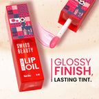 Swiss Beauty Dip Tint Color Changing Long Lasting With Vitamin-E PH Lip Oil - 3 Peach - Distacart