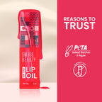 Swiss Beauty Dip Tint Color Changing Long Lasting With Vitamin-E PH Lip Oil - 3 Peach - Distacart