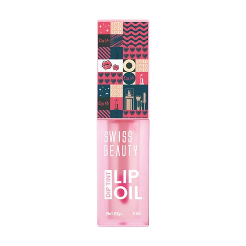 Swiss Beauty Dip Tint Color Changing Long Lasting With Vitamin-E PH Lip Oil - 3 Peach - Distacart