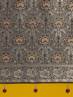 Monjolika Fashion Dark Maroon Glamour and Tradition With This Zari Woven Banarasi Satin Silk Saree - Distacart