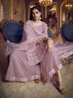 Heavy Beautiful Embroidered Gharara Suit