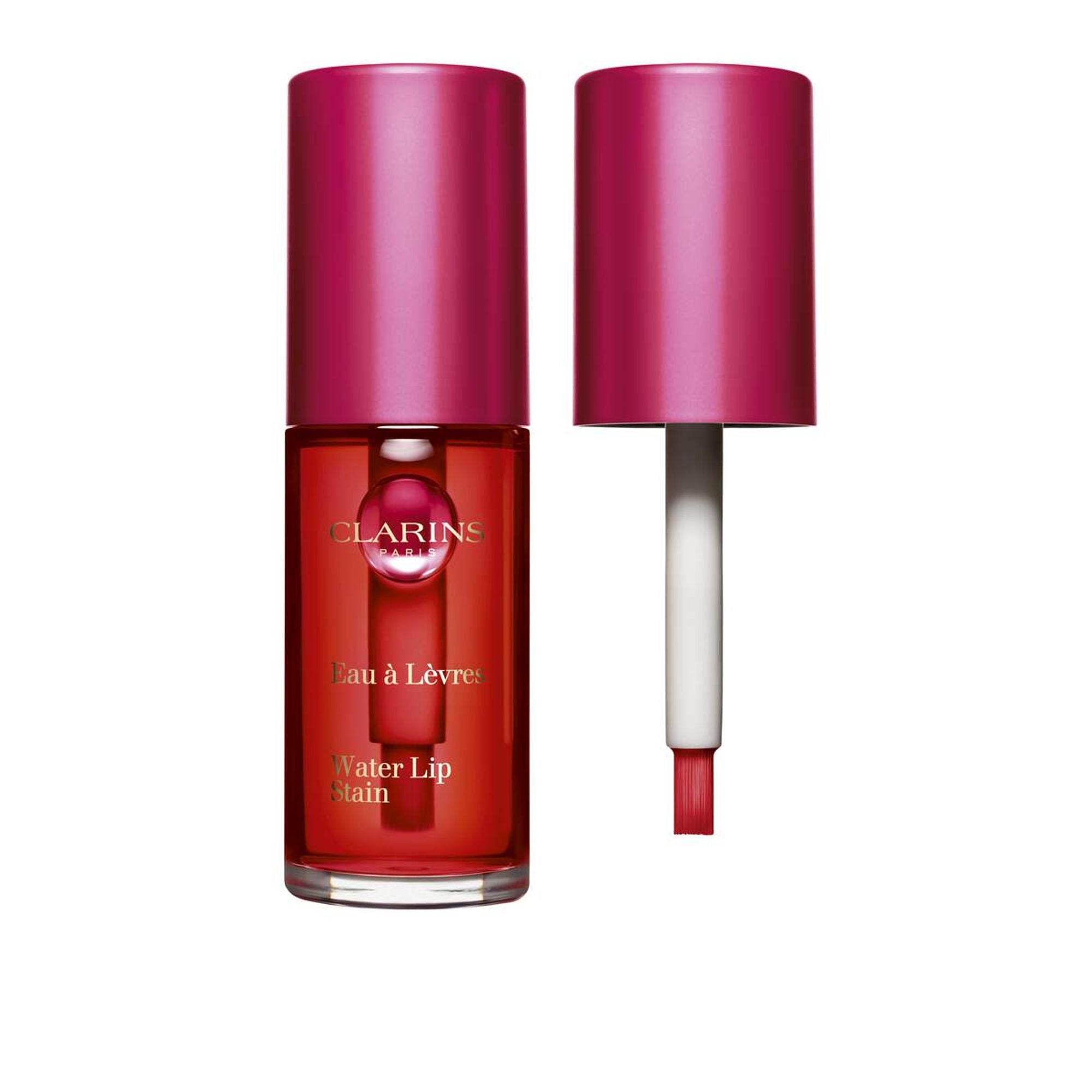 Clarins Water Lip Stain Pink Water - 03 Water Red - Distacart