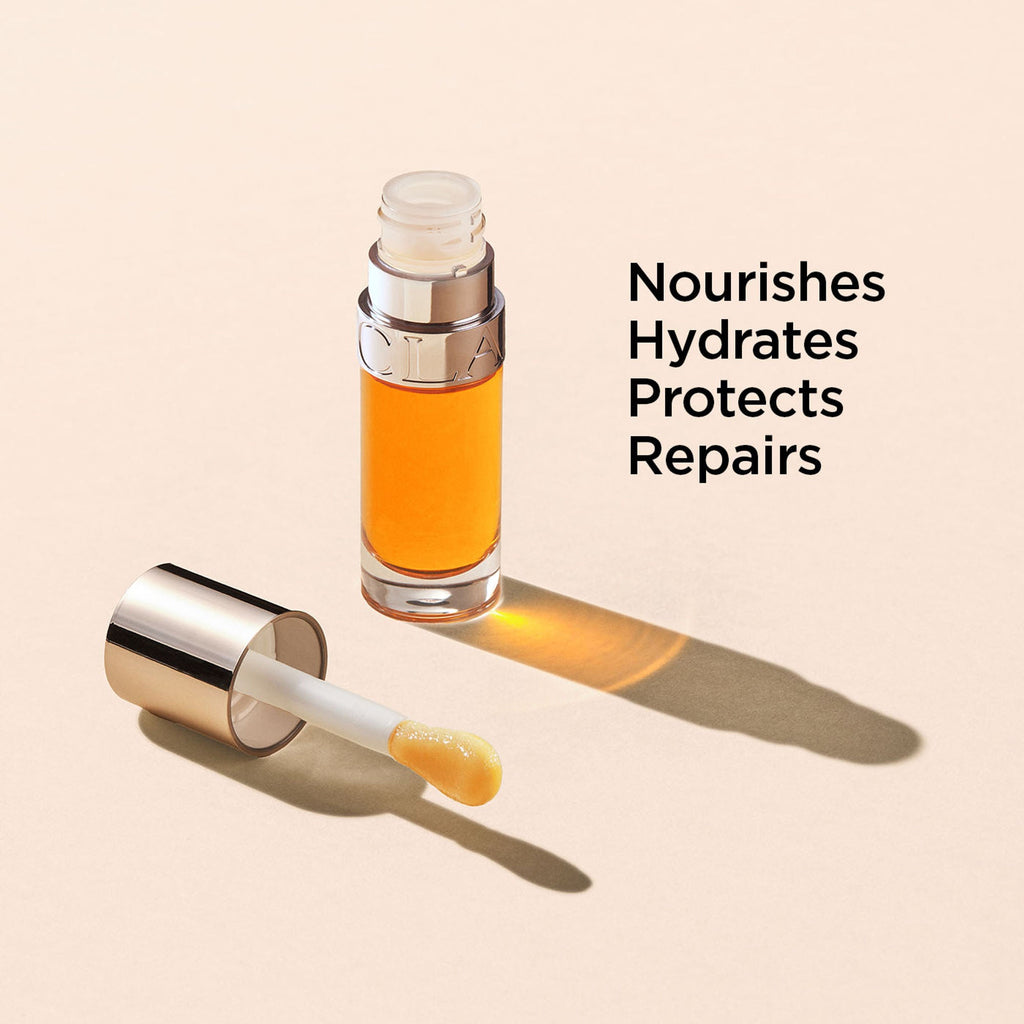 Clarins Lip Comfort Oil - 01 Honey - Distacart