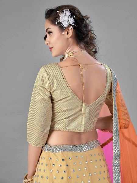 Heavy Embroidered Soft Net Bridal