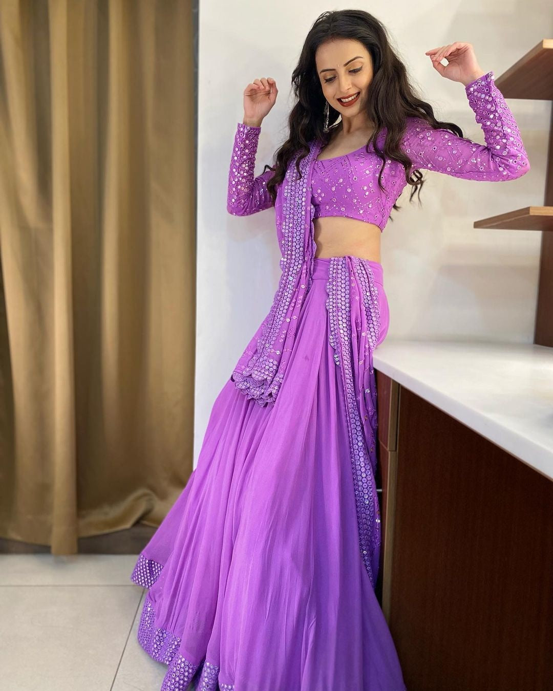 Lehenga Mart Glamorous Designer Lehenga Choli for Bridal and Bridesmaids Wedding Wear Choli