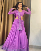 Lehenga Mart Glamorous Designer Lehenga Choli for Bridal and Bridesmaids Wedding Wear Choli